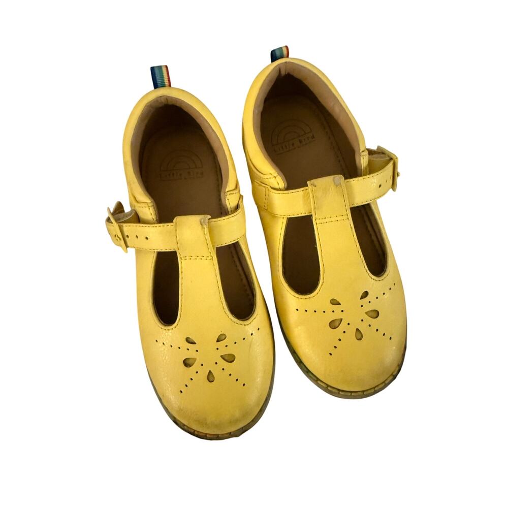 Little bird rainbow yellow shoes UK 10 EU 28